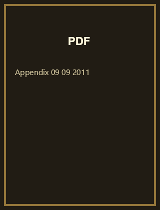 Appendix (2011-09-09)