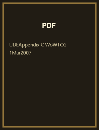 Appendix C (2007-03-01)