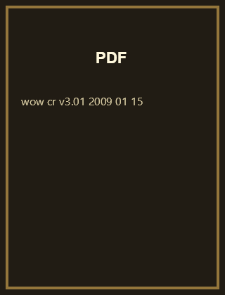 v3.01 (2009-01-15)