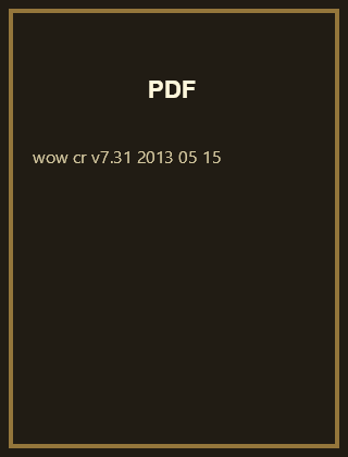 v7.31 (2013-05-15)